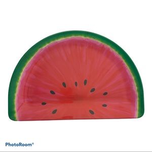 Vintage Watermelon Platter Mela-Ware 15”x101/4”